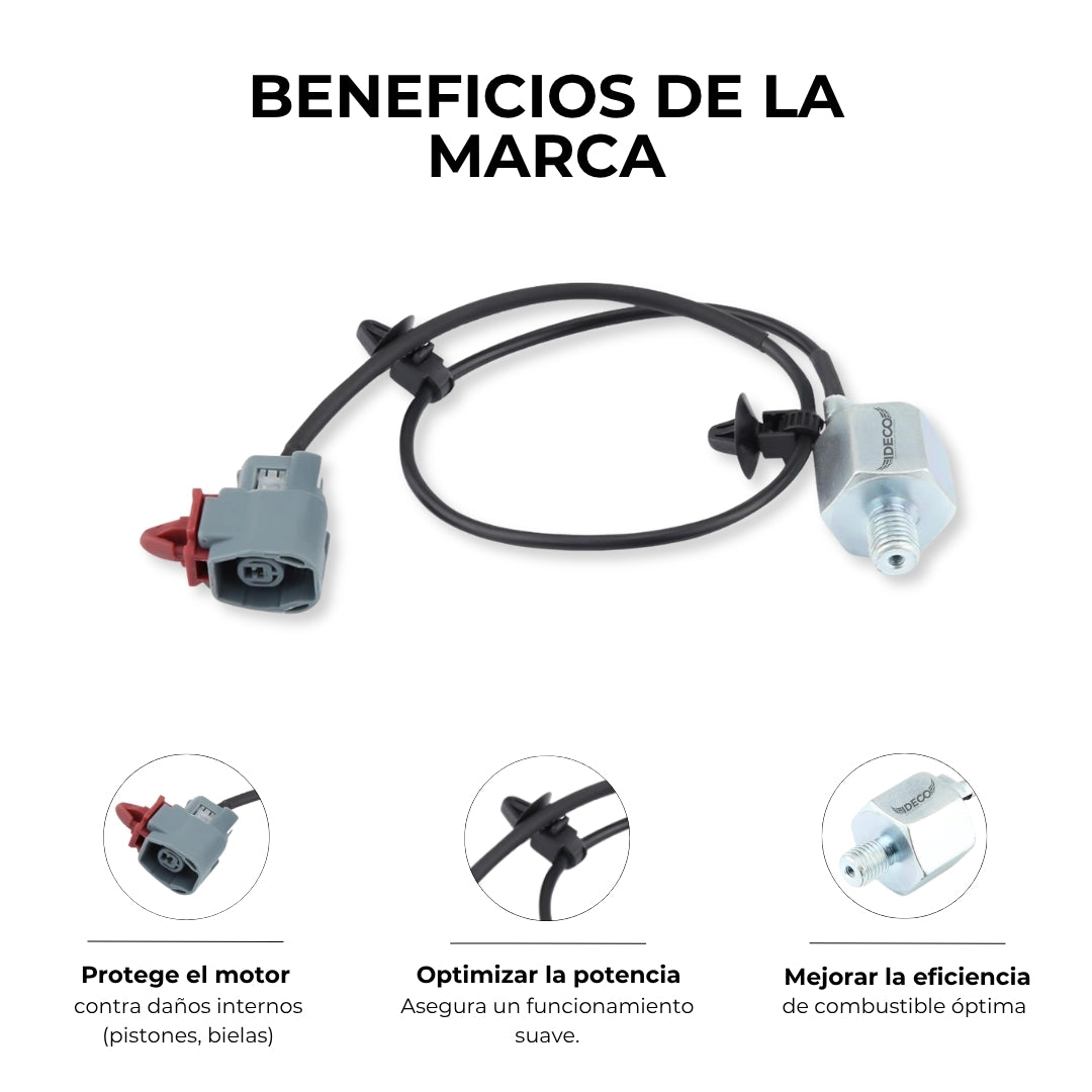 SENSOR DE DETONACIÓN MAZDA 3 1.6 ALLEGRO 1.6 2 1.5