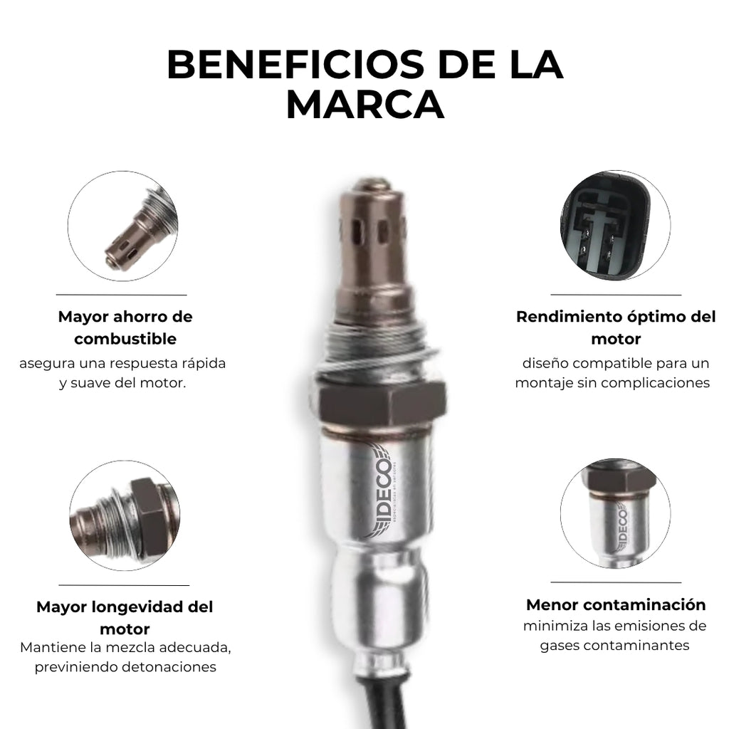 SENSOR DE OXIGENO FORD FUSIÓN 3.0 ESCAPE 3.0