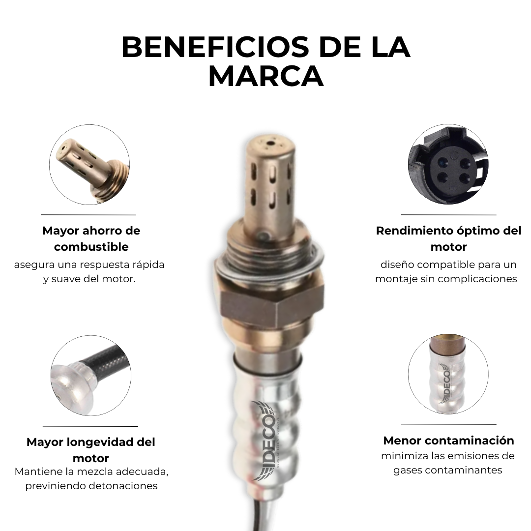 SENSOR DE OXIGENO JEEP CHEROKEE 4.0 GRAND CHEROKEE 4.0 WRANGLER 2.5 VOYAGER 2.5 DODGE DAKOTA 5.9