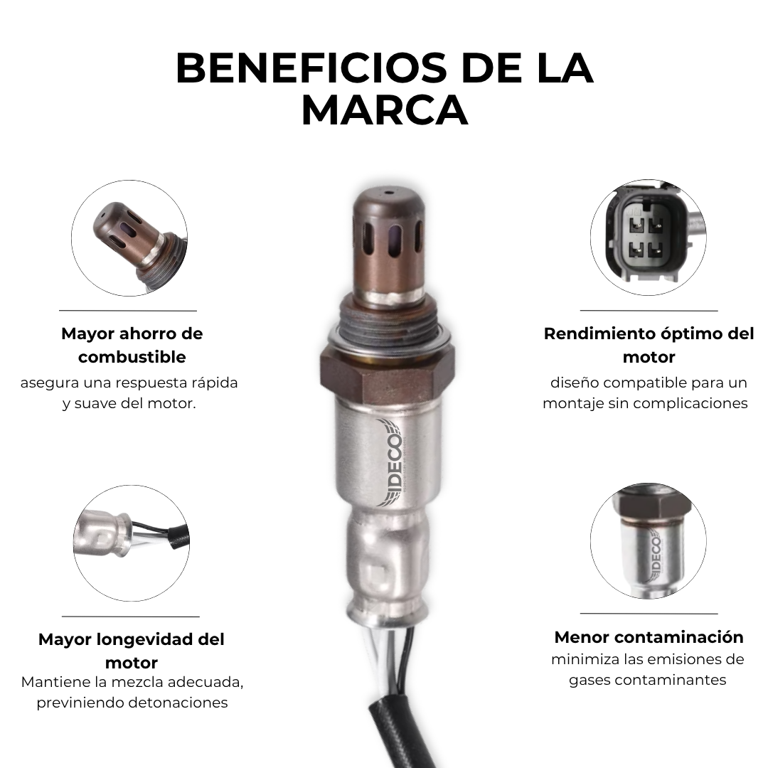 SENSOR DE OXIGENO HONDA ACORD 3.5 PILOT 3.5 ODYSSEY 3.5