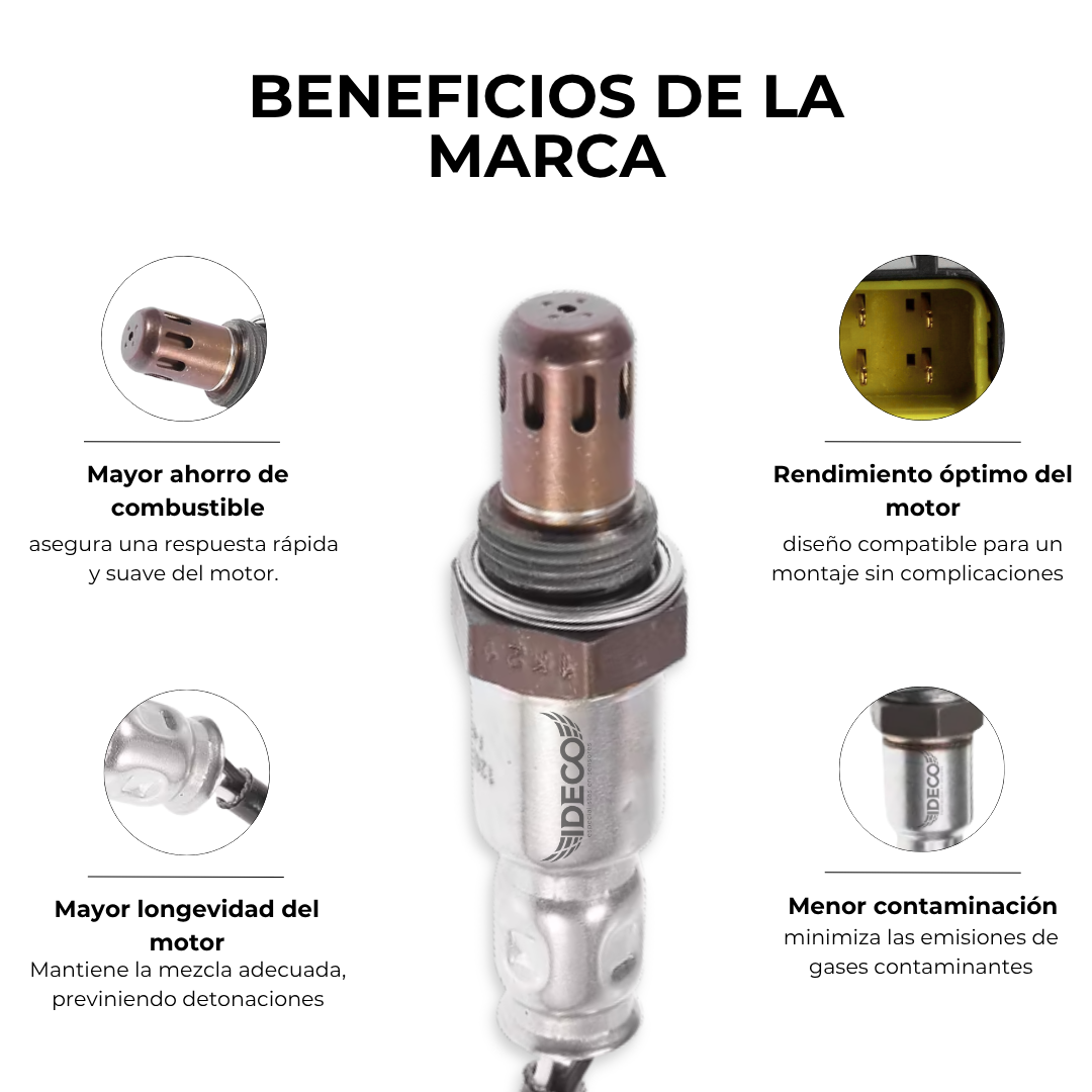 SENSOR DE OXIGENO NISSAN TIIDA 1.6 SENTRA 1.6 NOTE 1.4 1.6 QASHQAI 1.6 2.0 X-TRAIL 2.0