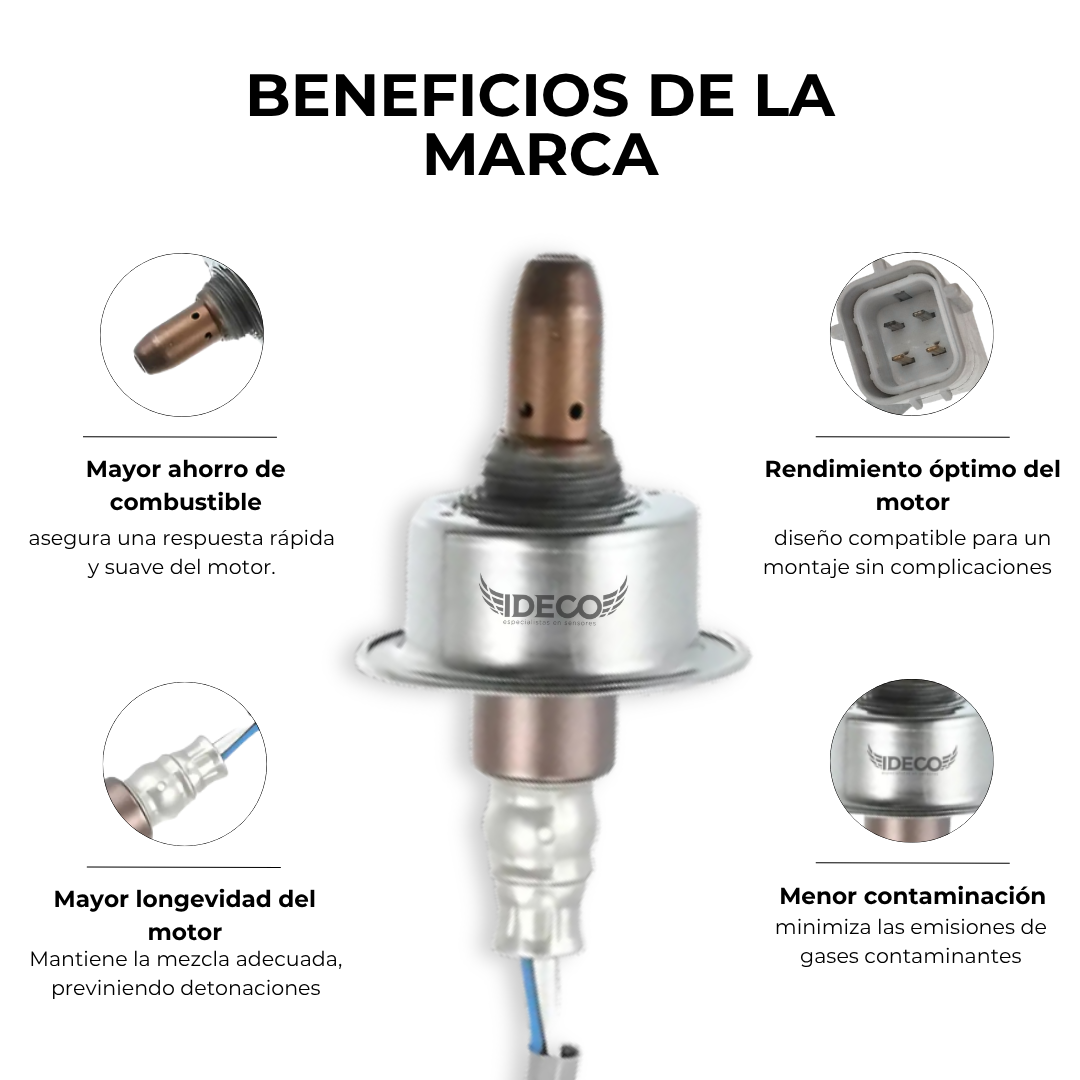 SENSOR DE OXIGENO NISSAN SENTRA 2.0 B16 TIIDA 1.8 NOTE 1.8