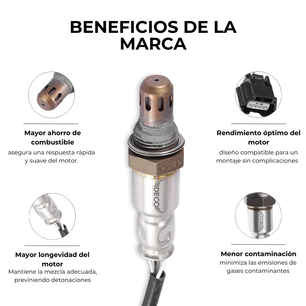SENSOR DE OXIGENO NISSAN NAVARA 2.5 X-TRAIL 2.5 JUKE 1.6 ALTIMA 2.5