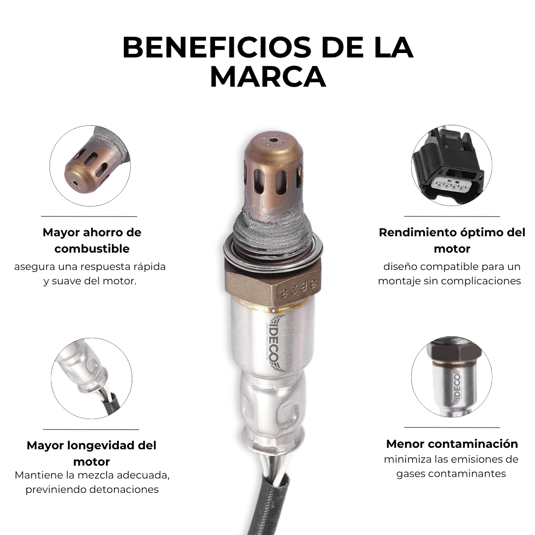SENSOR DE OXIGENO NISSAN NAVARA 2.5 X-TRAIL 2.5 JUKE 1.6 ALTIMA 2.5