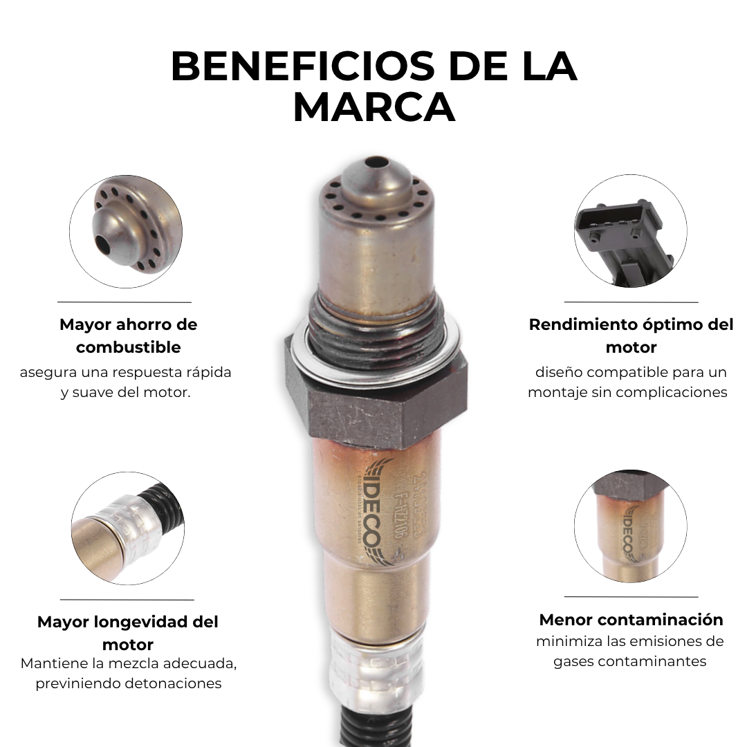 SENSOR DE OXIGENO CHERY TIGGO 3 A3 M11 J3 A5 COWING QQ6 YOKI CHERY VAN