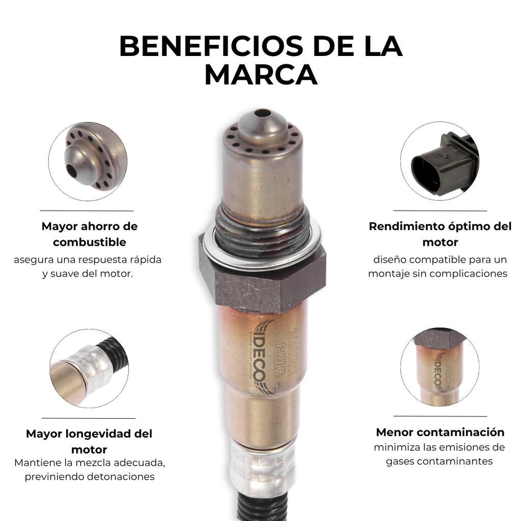 SENSOR DE OXIGENO VOLKSWAGEN JETTA GLI 1.8 GOLF TOUAREG BORA SKODA FABIA