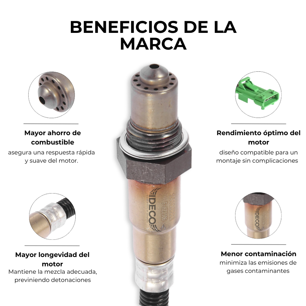 SENSOR DE OXIGENO PEUGEOT 206 1.4 1.6 CITROEN C2