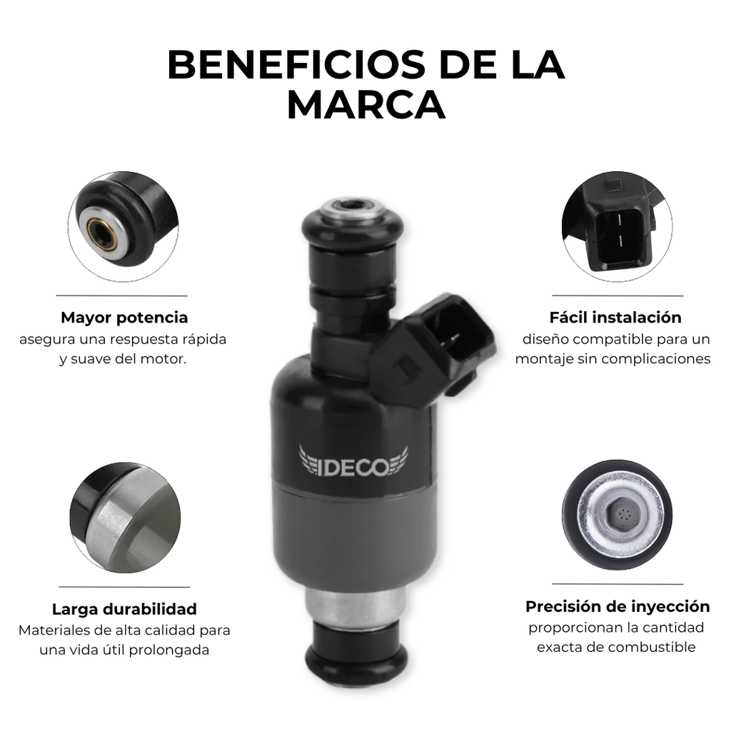 INYECTOR CHEVROLET CORSA 1.4 CORSA EVOLUTION 1.4 CORSA ACTIVE 1.4 CORSA WIND 1.4