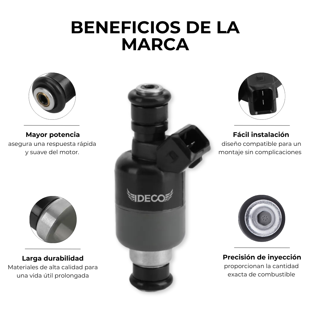 INYECTOR CHEVROLET CORSA 1.4 CORSA EVOLUTION 1.4 CORSA ACTIVE 1.4 CORSA WIND 1.4