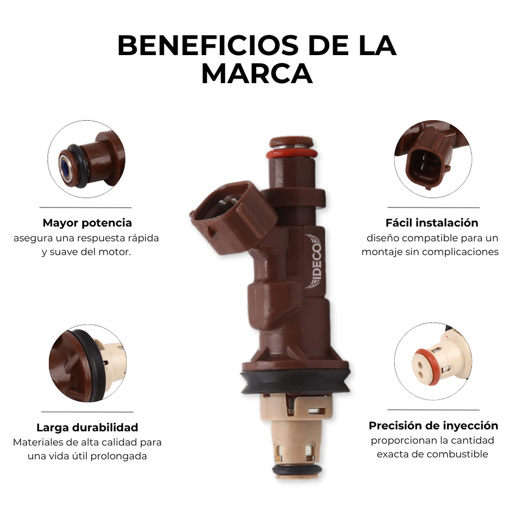 INYECTOR TOYOTA 4RUNNER 3.4 LAND CRUISER PRADO 3.4 TACOMA 3.4