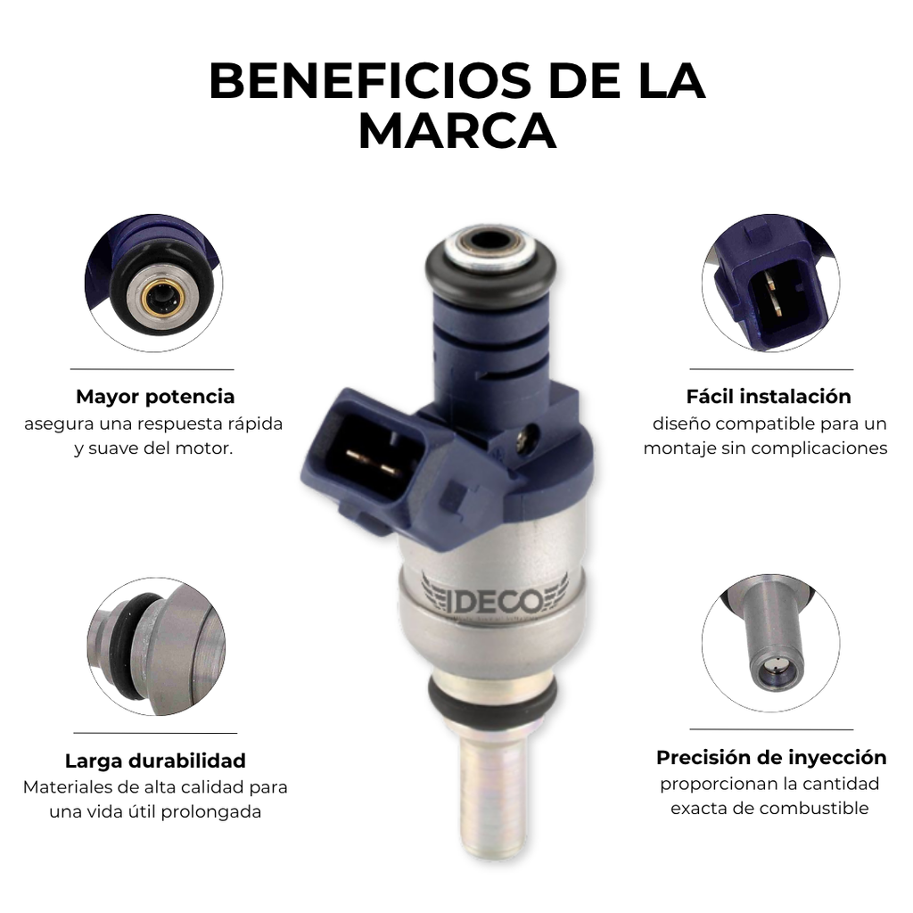 INYECTOR BMW 320i 323Ci 323i 325Ci 325i 325Xi 328Ci 328i 525i 528i X3 Z3 Z4