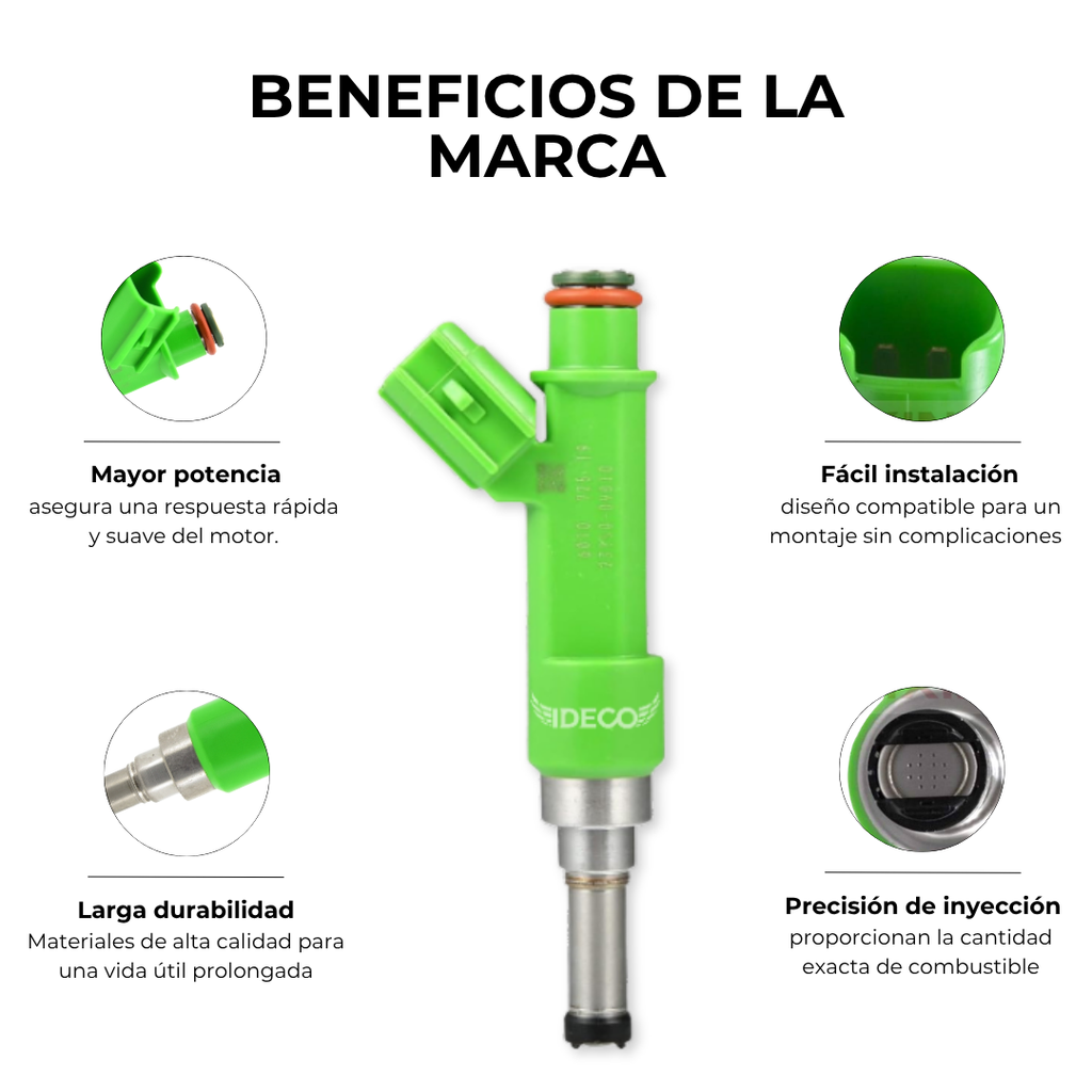 INYECTOR TOYOTA HIGHLANDER 2.7 RAV4 CAMRY AVALON 2.5 SIENA 2.7