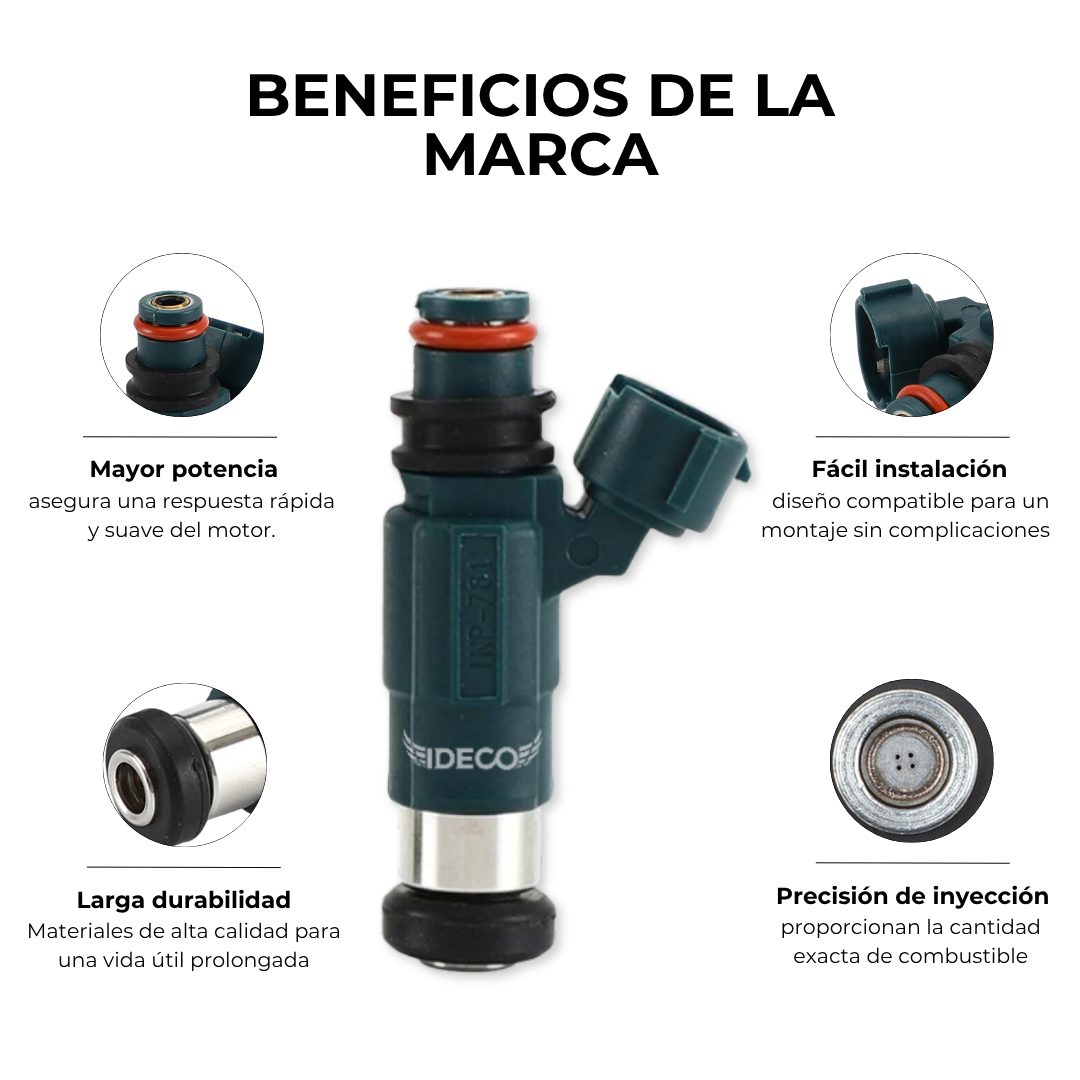 INYECTOR MAZDA 626 MILENIO PROTEGE 1.8 2.0