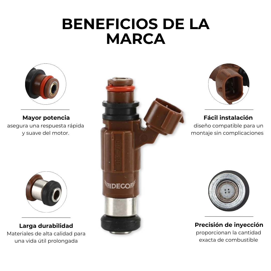 INYECTOR MAZDA 626 MILENIO PROTEGE 1.8 2.0