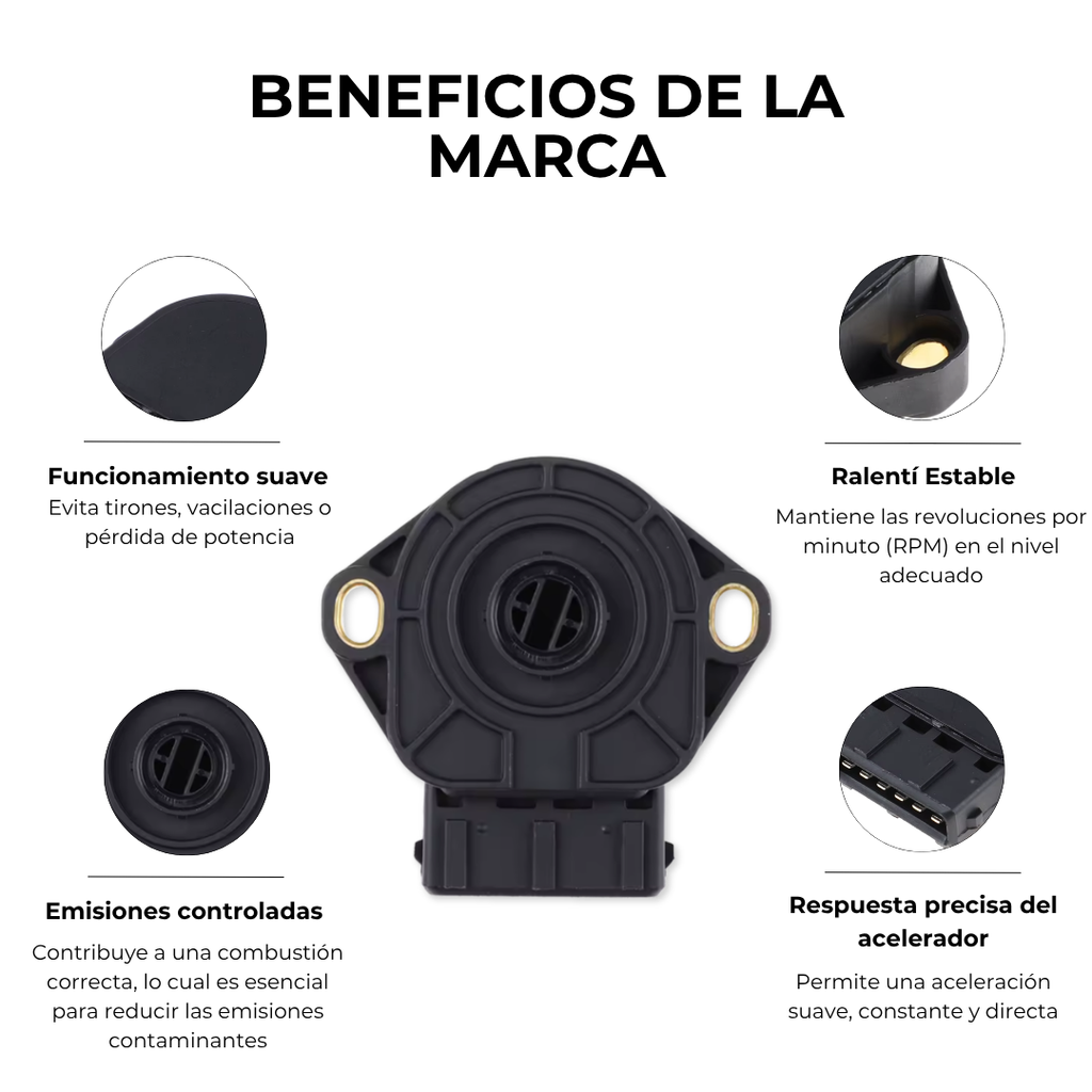 SENSOR PEDAL DEL ACELERADOR TPS RENAULT SCENIC 1.9 MEGANE 2.0 16V CLIO 2.5 KANGOO LAGUNA