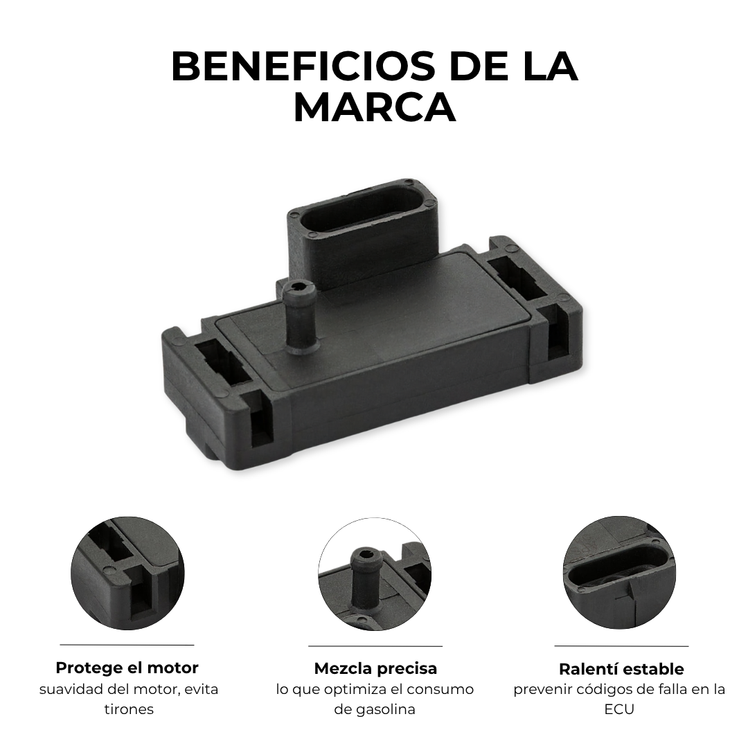 SENSOR MAP RENAULT CLIO SYMBOL 1.4 RENAULT 19 1.8 RENAULT 9 1.4 TWINGO 8V 1.2