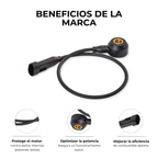 SENSOR DE DETONACIÓN CHEVROLET CORSA EVOLUTION 1.4 1.8 CHEVY C2 1.6 LUV ISUZU AMIGO 3.2 RODEO SPORT 3.2 BLAZER S10 4.3 GRAND VITARA 2.5