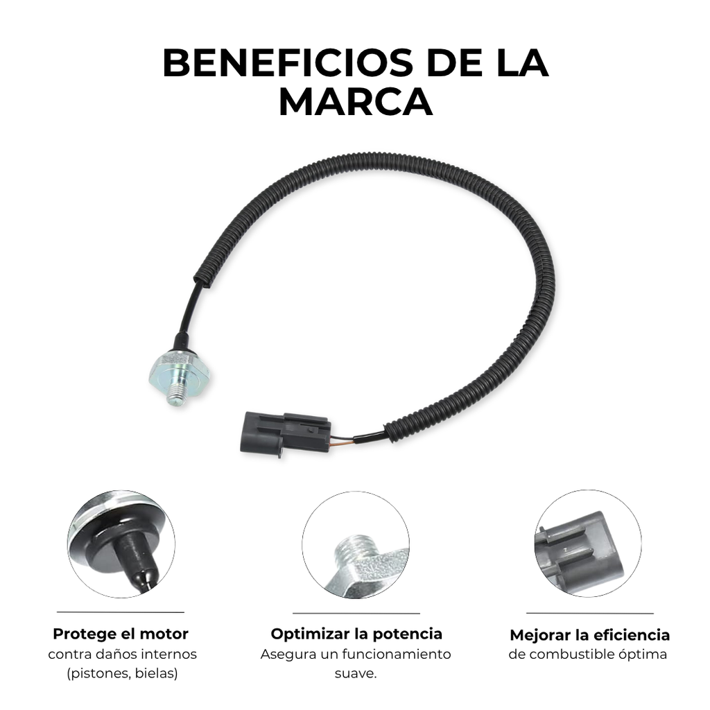 SENSOR DE DETONACIÓN HYUNDAI SANTA FE 2.4 SONATA 2.4 KIA OPTIMA MAGENTIS 2.4