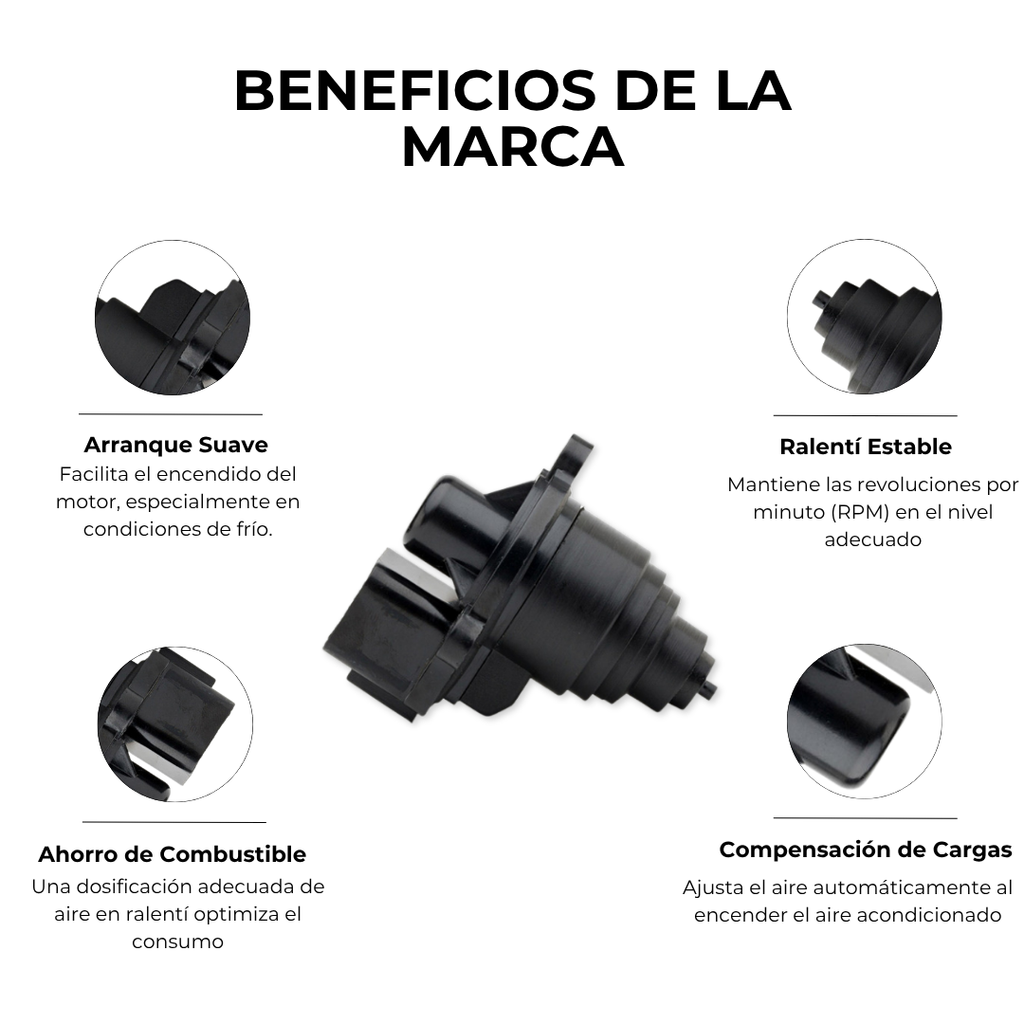 VALVULA IAC MITSUBISHI LANCER EVOLUTION GALAND PAJERO MONTERO 2.4 HARD TOP