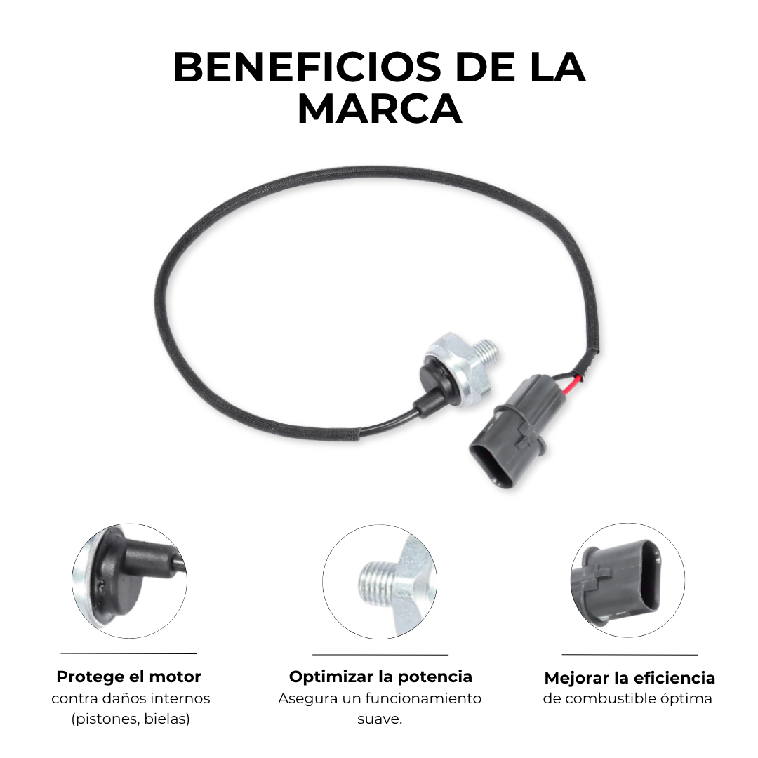 SENSOR DE DETONACIÓN MITSUBISHI MONTERO PAJERO 3.0 3.5 NATIVA 3.0 L200 SPORTERO 2.4 3.0 GALANT 2.4 3.0 ECLIPSE 2.4 3.0 OUTLANDER 2.4