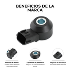 SENSOR DE DETONACIÓN NISSAN SENTRA 1.8 2.5 MAXIMA 3.0 3.5 ALMERA 1.8 PATHFINDER 3.3 3.5 FRONTIER 2.4 3.3 XTERRA 2.4 3.3 MURANO 3.5