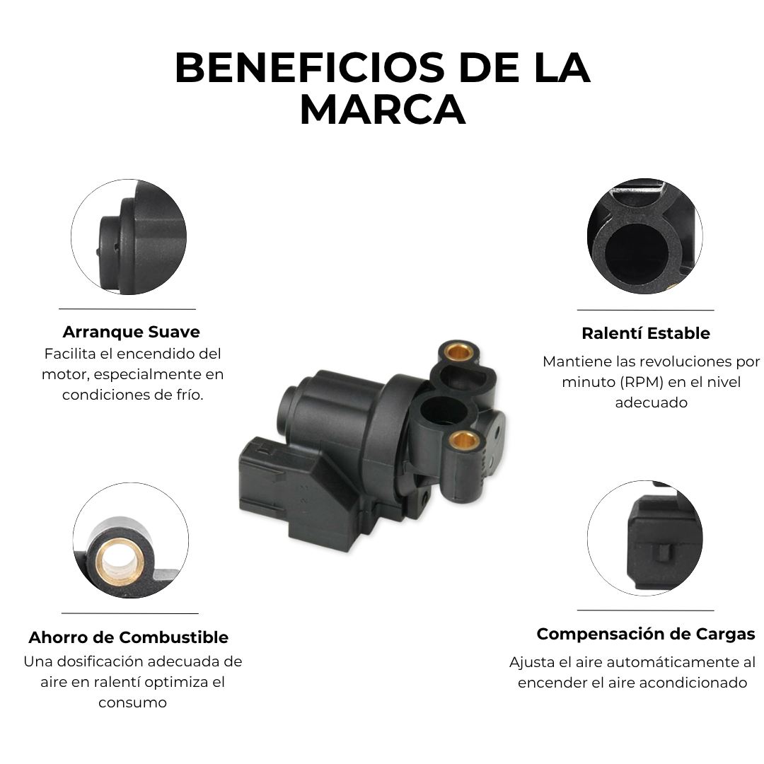 VALVULA IAC HYUNDAI ACCENT 1.5 1.6 ELANTRA 1.8 2.0 TIBURON 2.0 KIA SPECTRA 1.8 2.0 SPORTAGE 2.0