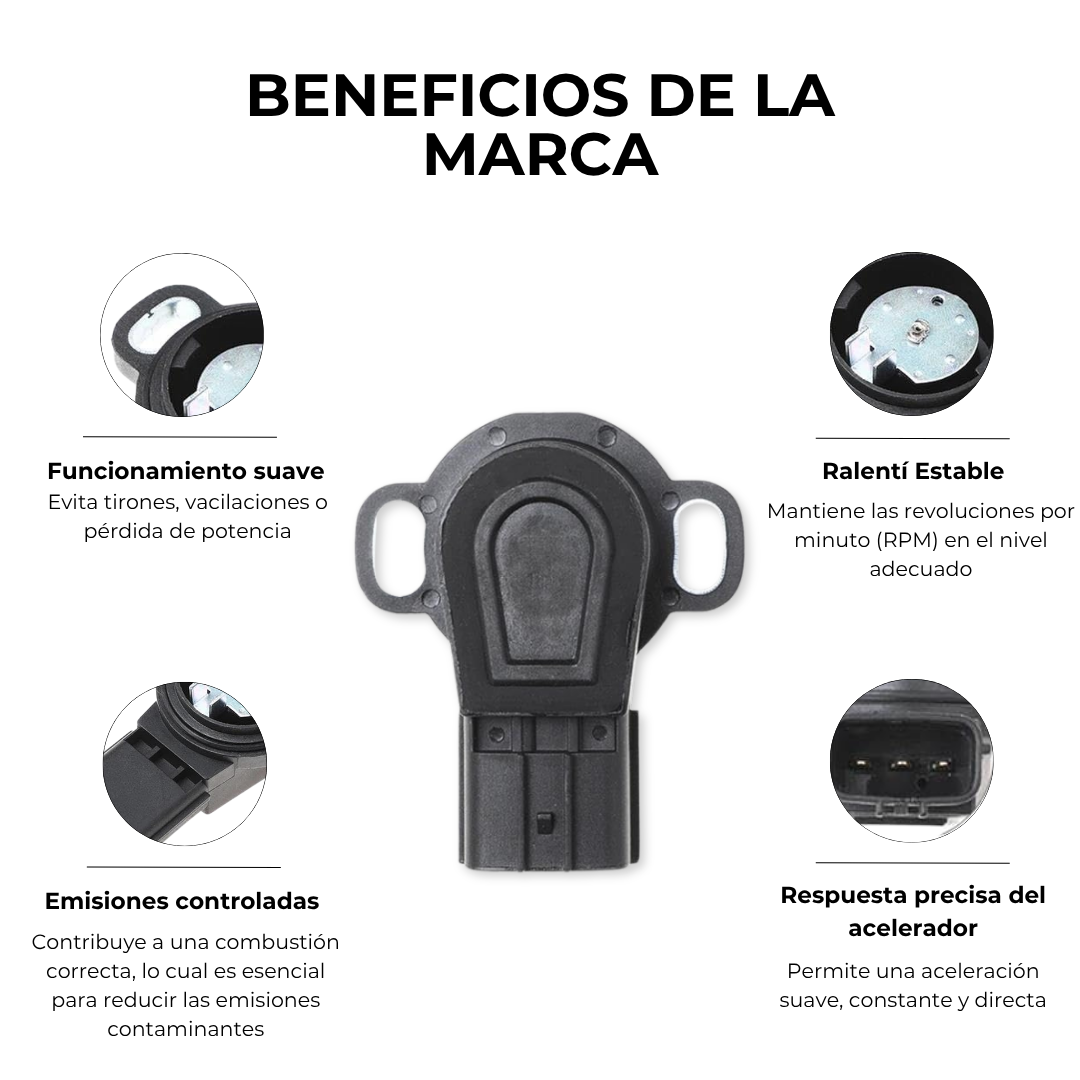 SENSOR TPS MAZDA ALLEGRO 1.3 626 MATSURI 2.0 626 NUEVO MILENIO 2.0 DEMIO 1.3 PROTEGE