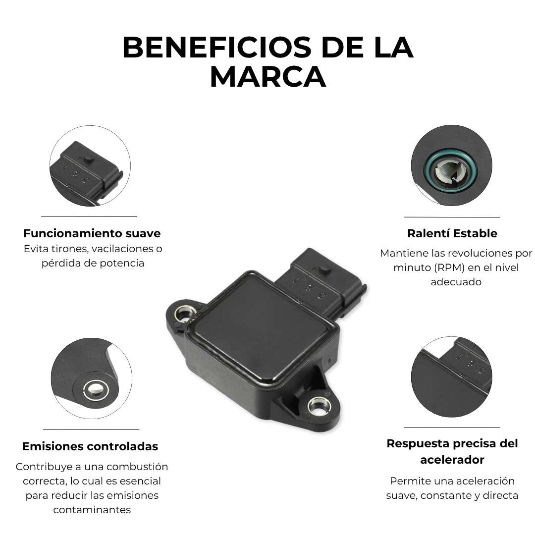 SENSOR TPS HYUNDAI ACCENT GYRO 1.35 1.5 ACCENT VERNA 1.35 1.5 NEW ELANTRA 2.0 GETZ 1.35 1.6 SONATA 2.4TUCSON 2.0 KIA CERATO 2.0 SPORTAGE 2.0