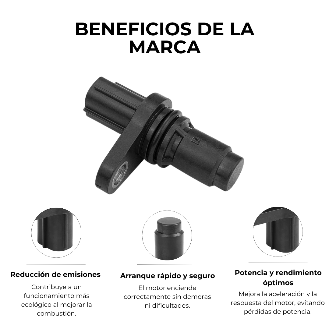 SENSOR POSICIÓN ARBOL DE LEVAS TOYOTA HILUX 2.7 4.0 COROLLA 1.8 COROLLA CROSS 2.0 YARIS 1.5 RAV4 2.0 CAMRY 2.5 3.5 LAND CRUISER PRADO 4.0